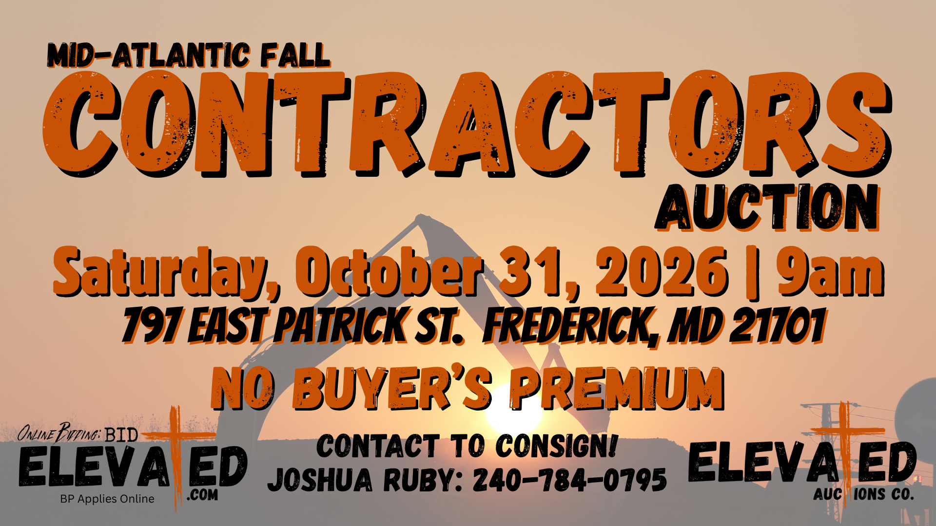 October 31st Auction